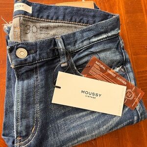 MOUSSY Vintage Women's Blue Jeans